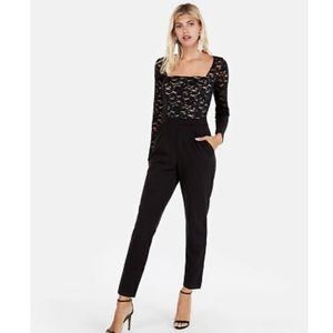 NWT express lace jumpsuit